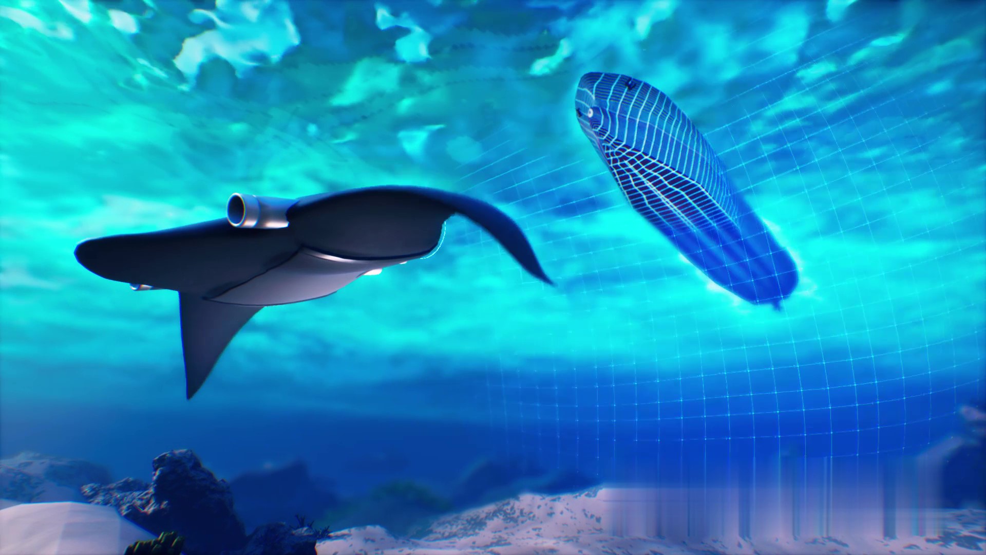 “中國版機器蝠鲼”亮相北京軍博會,具有低噪音、長續航、速度快等特點