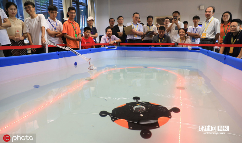 全國大學生水下機器人設計競技決賽在舟山舉行